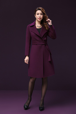 專業淘寶中老年女裝毛呢大衣拍攝技巧與作品展示